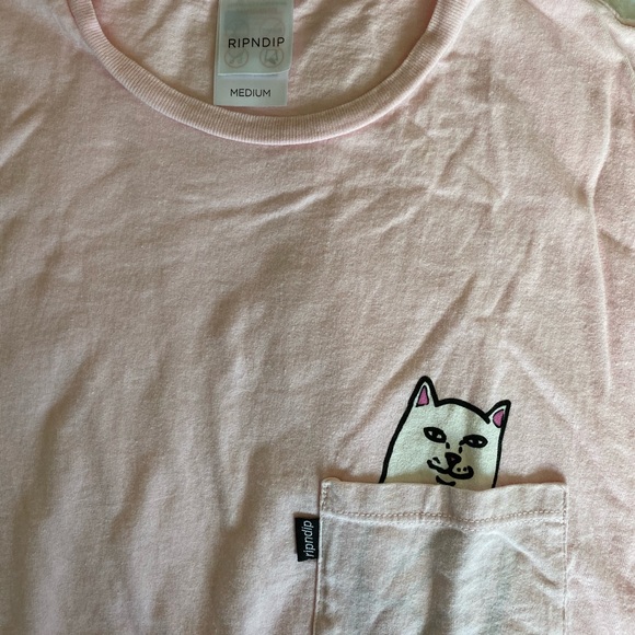 •RIPNDIP Lord Nermal Pink Tee• - Picture 2 of 2